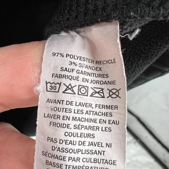 L.L. Bean softshell full zip front lightweight jacket black gray XL Tall XLT - Picture 9 of 11